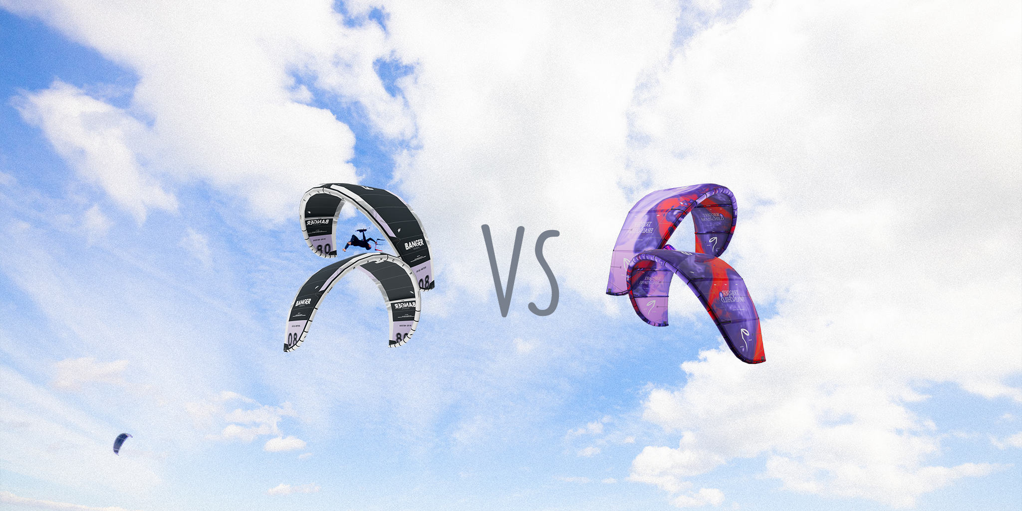 F-ONE Trigger Brainchild 3 vs. BANGER QuadX – Welcher Big-Air-Kite passt zu dir?