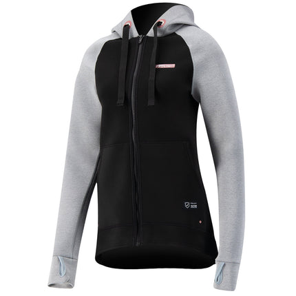 PL SUP PG Hoody Zipper Bk/Gr
