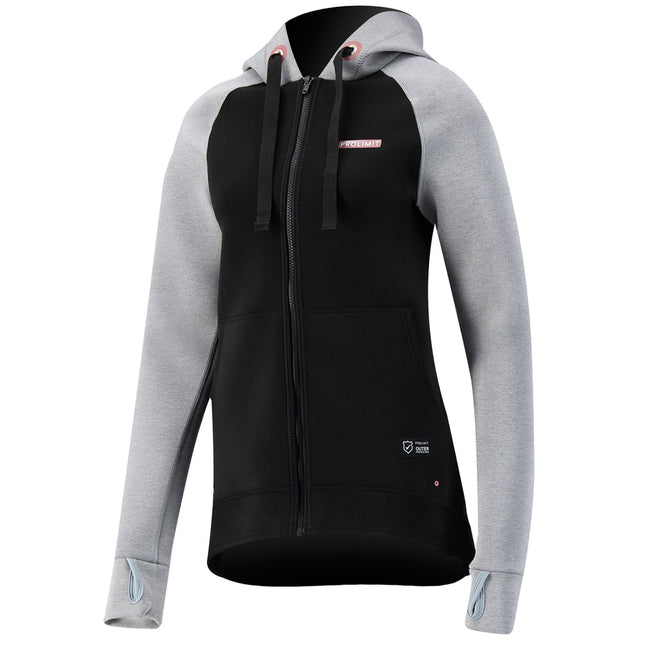 PL SUP PG Hoody Zipper Bk/Gr