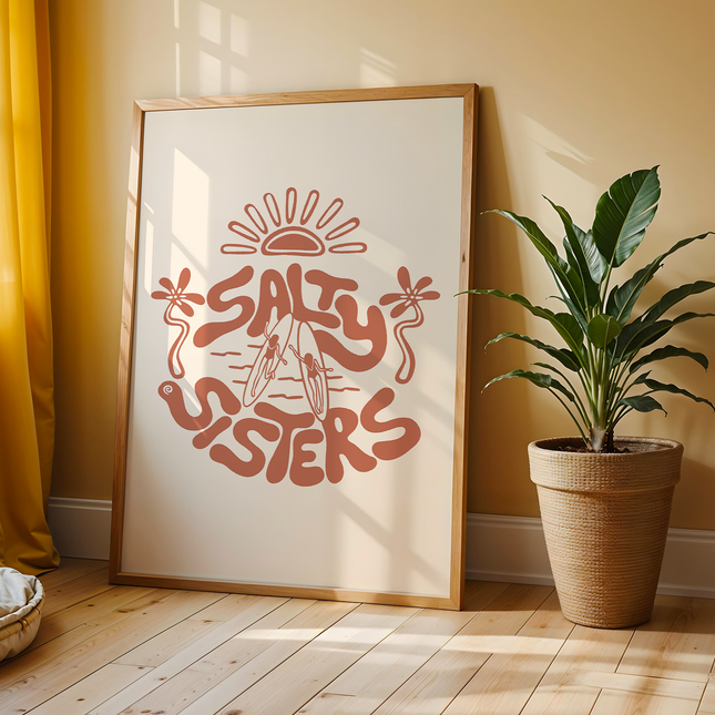 SALTY SISTERS POSTER
