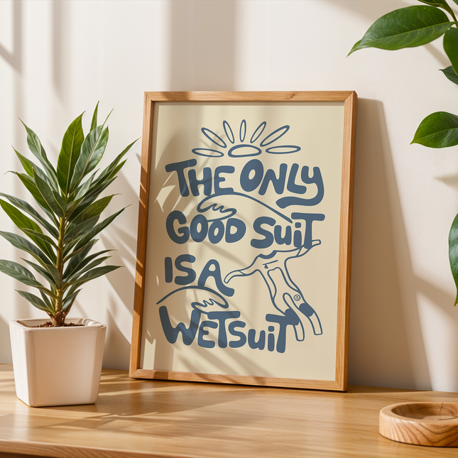 THE ONLY GOOD SUIT POSTER