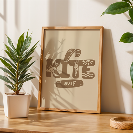 KITE PALM POSTER