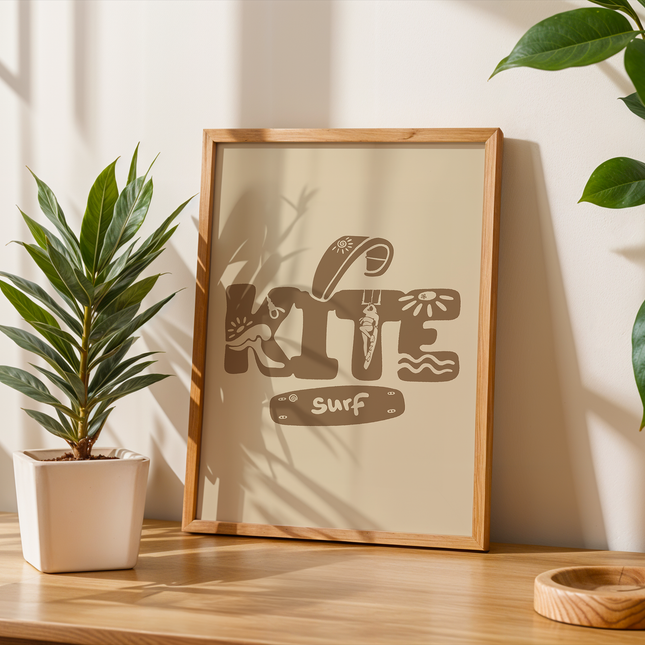 KITE PALM POSTER