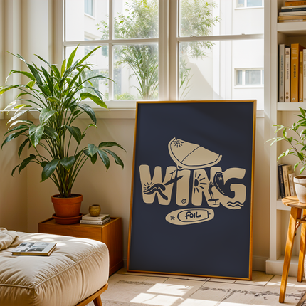 WING PALM POSTER