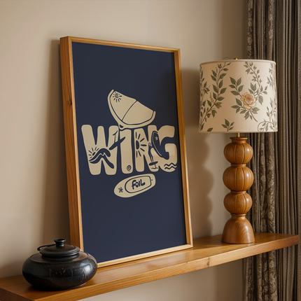 WING PALM POSTER