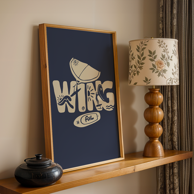 WING PALM POSTER