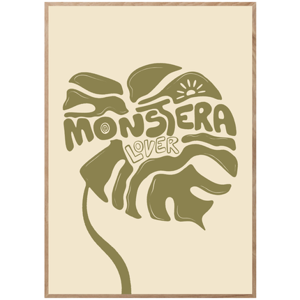 MONSTERA LOVER POSTER