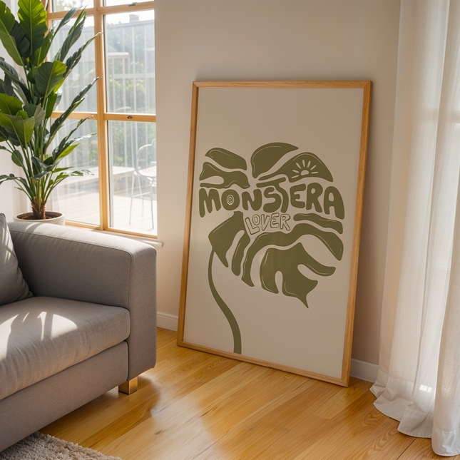 MONSTERA LOVER POSTER