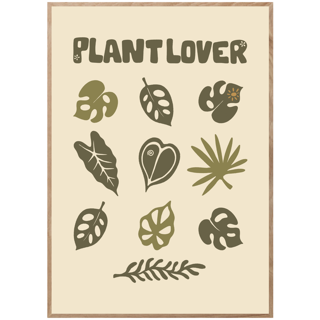 PLANT LOVERS POSTER