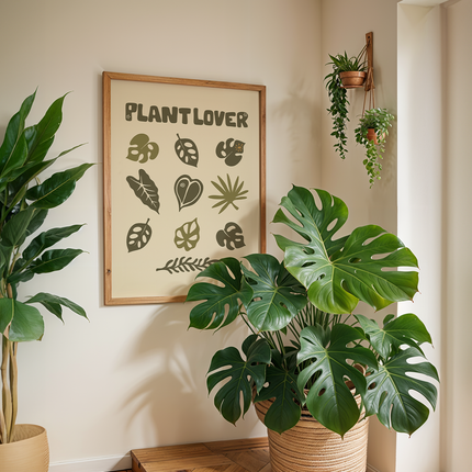 PLANT LOVERS POSTER