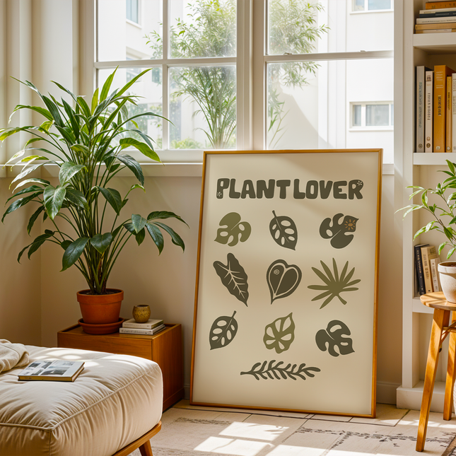 PLANT LOVERS POSTER