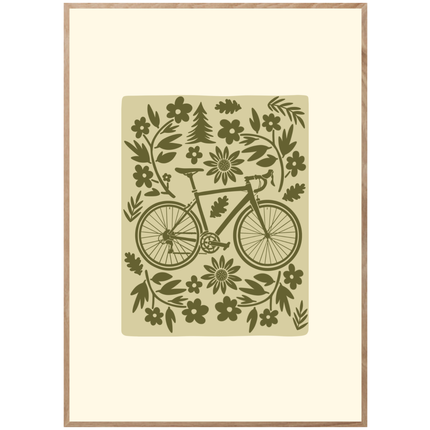 BOTANICAL RIDE POSTER