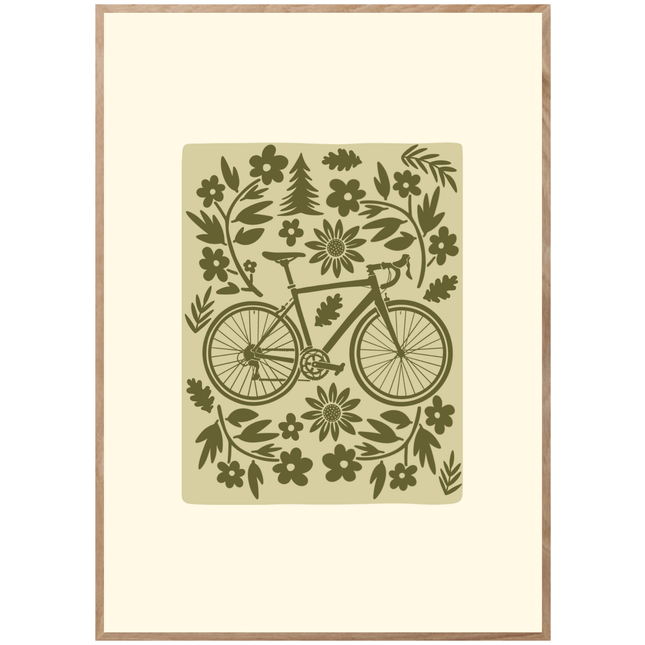 BOTANICAL RIDE POSTER