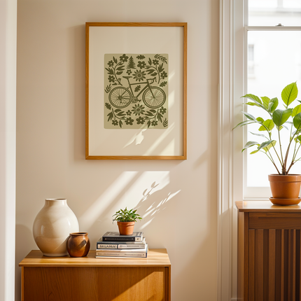 BOTANICAL RIDE POSTER