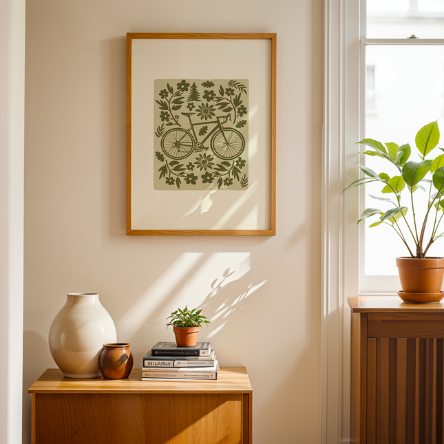 BOTANICAL RIDE POSTER