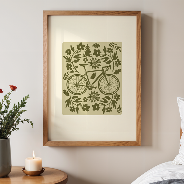BOTANICAL RIDE POSTER