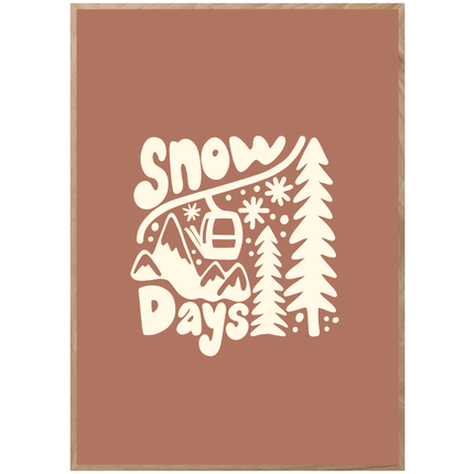 SNOW DAYS POSTER