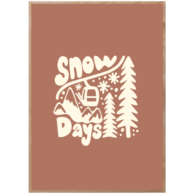 SNOW DAYS POSTER