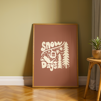 SNOW DAYS POSTER