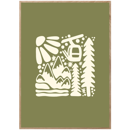 MOUNTAIN CALM POSTER