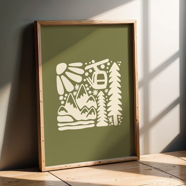 MOUNTAIN CALM POSTER