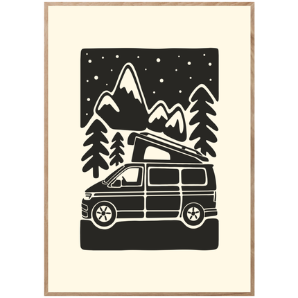 CAMPERVAN POSTER