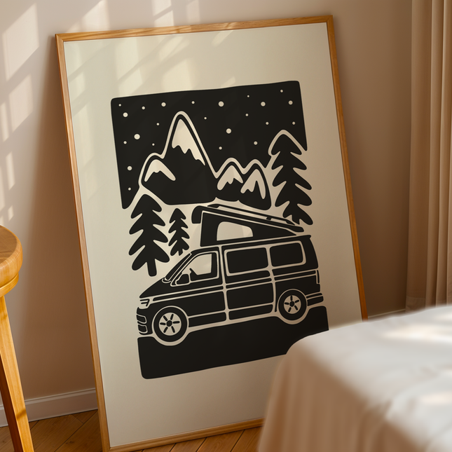 CAMPERVAN POSTER