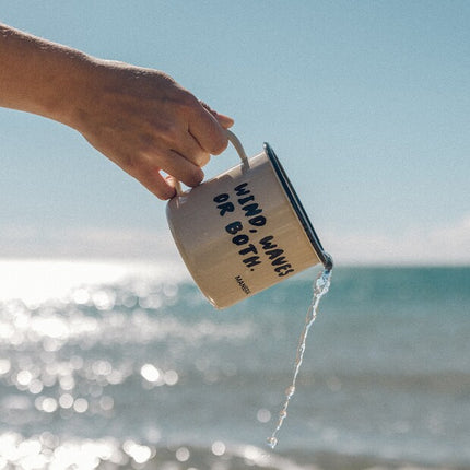 Camp Mug Wind, Waves or Both