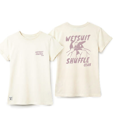 WOMEN T-shirts - Wetsuit shuffle club Creme