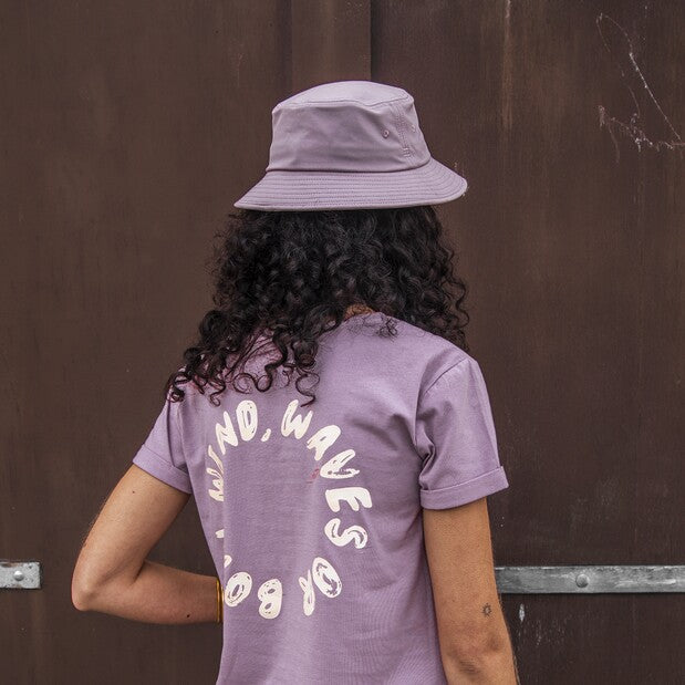 WOMEN T-shirts - Wind waves both Lilac