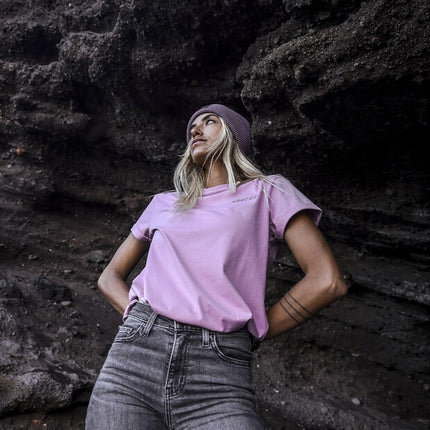 WOMEN T-shirts - Wind waves both Lilac