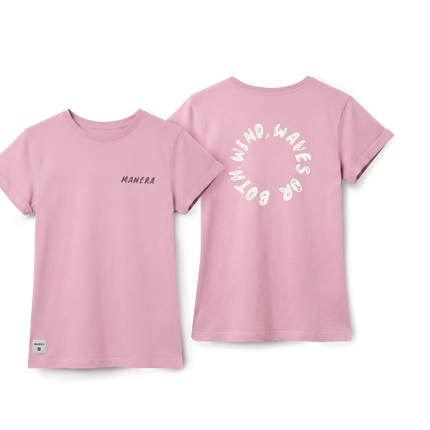 WOMEN T-shirts - Wind waves both Lilac