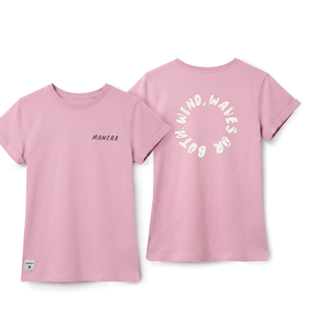 WOMEN T-shirts - Wind waves both Lilac