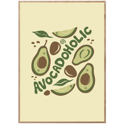 AVOCADOHOLIC POSTER