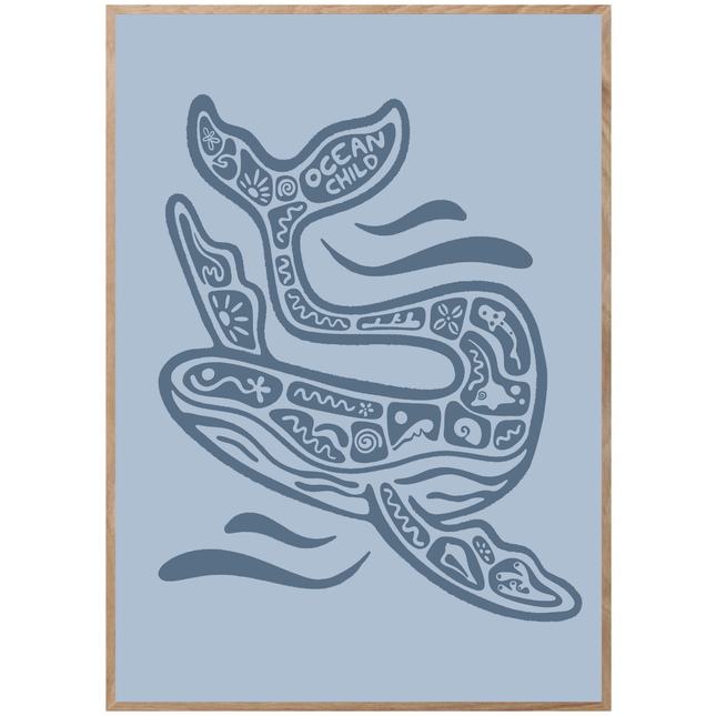 WHALE HARMONY POSTER