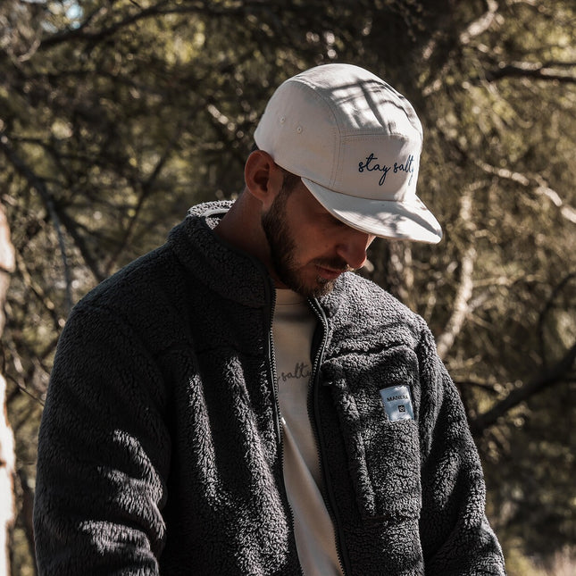 Cap - 5 panels Ivory