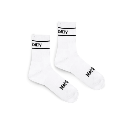 SOCKS - Stay salty White