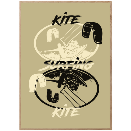 KITE SURFING POSTER