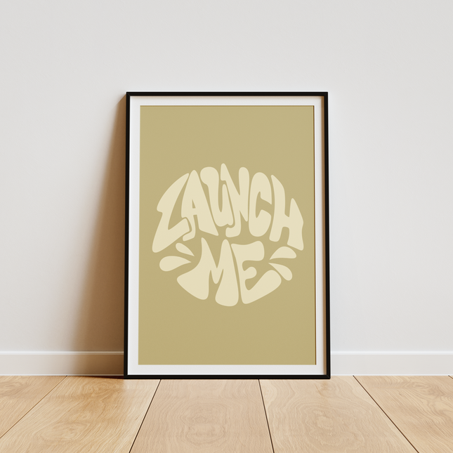 LAUNCH ME CIRCLE POSTER - mijosurf