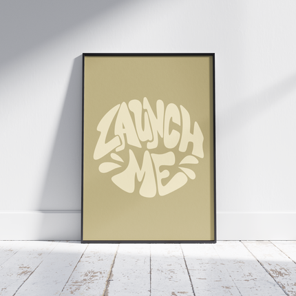 LAUNCH ME CIRCLE POSTER - mijosurf