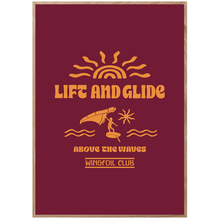 LIFT AND GLIDE POSTER