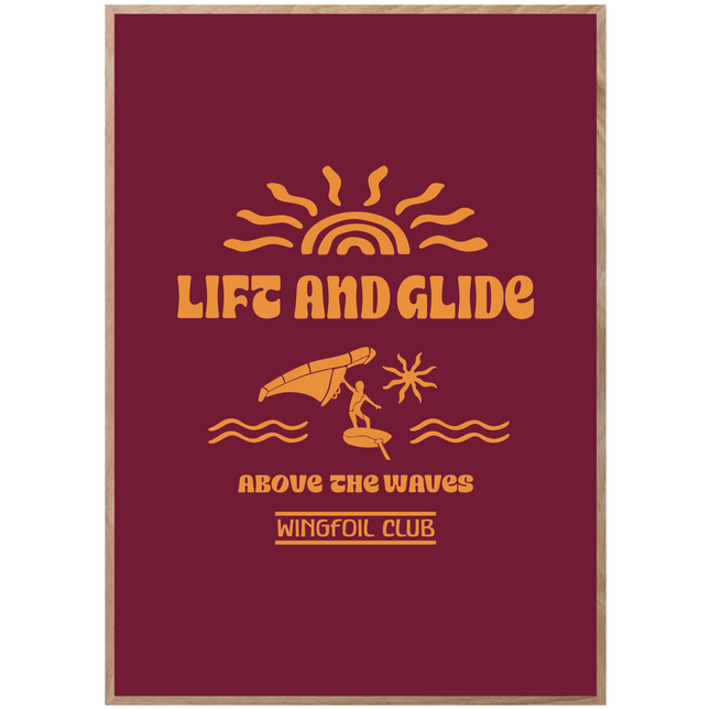 LIFT AND GLIDE POSTER
