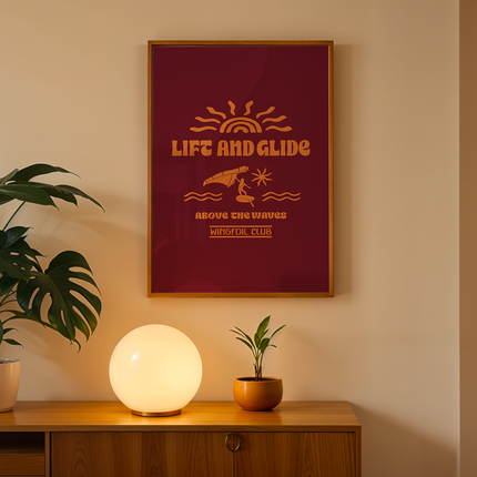 LIFT AND GLIDE POSTER
