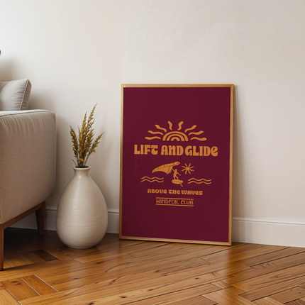 LIFT AND GLIDE POSTER