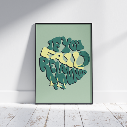 IF YOU FALL POSTER - mijosurf