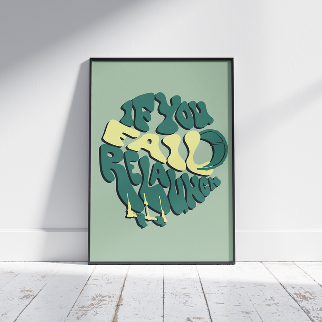 IF YOU FALL POSTER - mijosurf