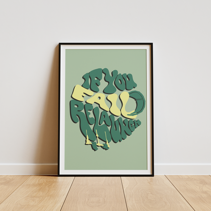 IF YOU FALL POSTER - mijosurf