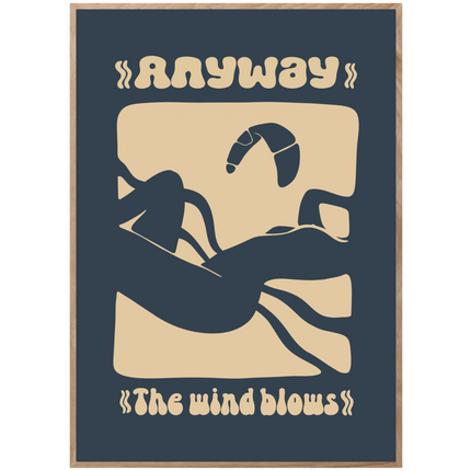 WIND BLOWS POSTER - mijosurf