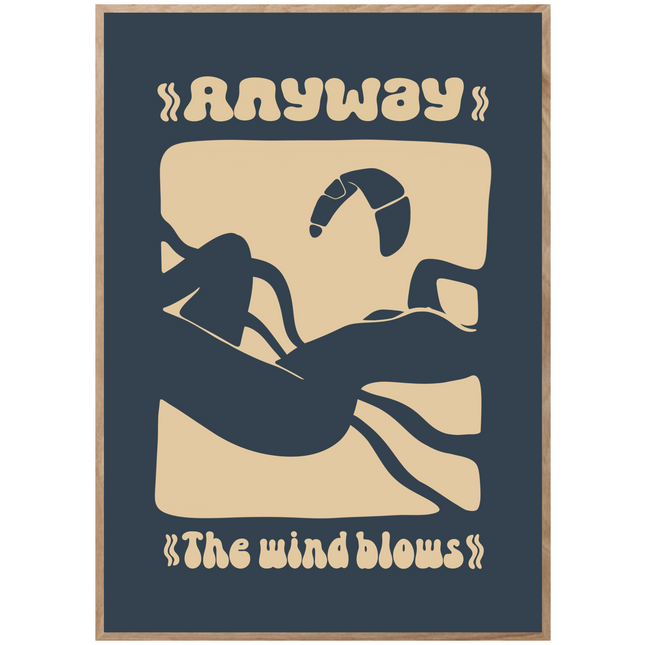 WIND BLOWS POSTER - mijosurf
