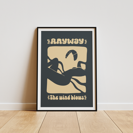 WIND BLOWS POSTER - mijosurf